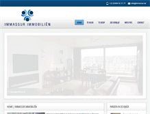Tablet Screenshot of immassur.be